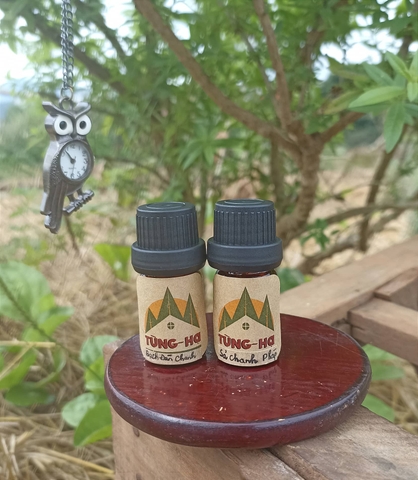 Tinh dầu sả chanh Pháp (lemon verbena)/ cỏ roi ngựa (5ml) - Tùng Hạ Farm