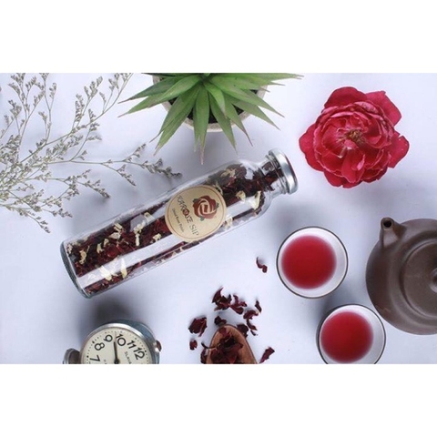 Cánh hoa hồng sấy hữu cơ (làm trà, chứng nhận USDA organic) - Karose Sip (15gr)