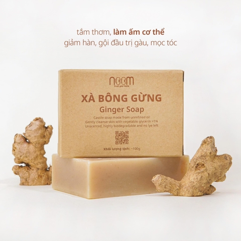 Xà bông rau củ Noom 100gr - Vegetable oil castile soap