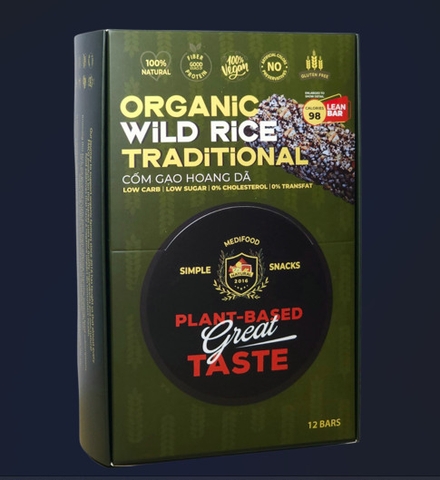 Hộp 12 thanh & túi 8 thanh bánh cốm gạo Medifood