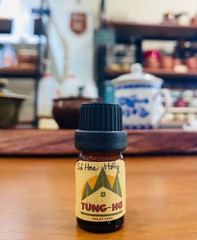 Tinh dầu sả hoa hồng  -Tùng Hạ Farm