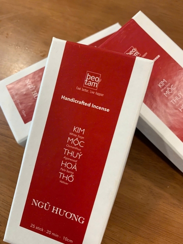 Nhang ngũ hương - KIM, MỘC, THỦY, HỎA, THỔ - Bèo Tấm