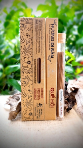 HƯƠNG DI SẢN QUẾ HỒI - Heritage Incense Sticks Cinnamon & Anise - Healiverse