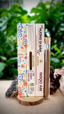 HƯƠNG DI SẢN NGỌC AM - Heritage Incense Sticks Weeping Cypress - Healiverse