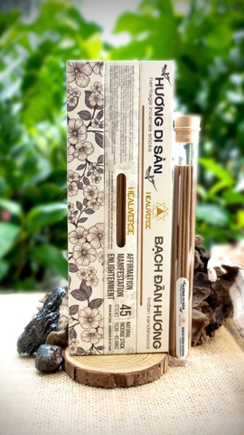 HƯƠNG DI SẢN BẠCH ĐÀN HƯƠNG - Heritage Incense Sticks Indian Sandalwood - Healiverse
