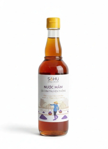 Nước mắm cá cơm truyền thống - Sahu
