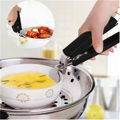 Dụng Cụ Kẹp Bát Đĩa Nóng Gắp Thức Ăn Nóng Thông Minh A2121
