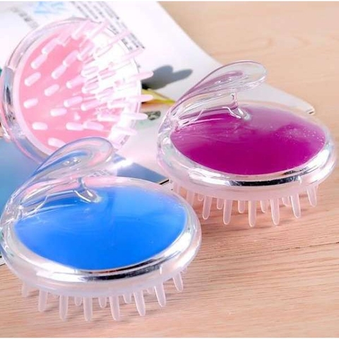 Lược Gội Đầu Massage Gai Silicon Mát Xa Da Đầu Giảm Rụng Tóc Kích Thích Mọc Tóc A2133