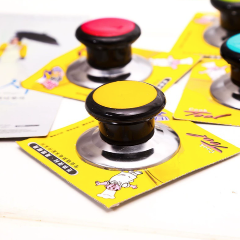 Núm vặn vung nồi bằng nhựa màu nắp nồi đa năng tay cầm phụ kiện nắp vung nồi thay thế L1013