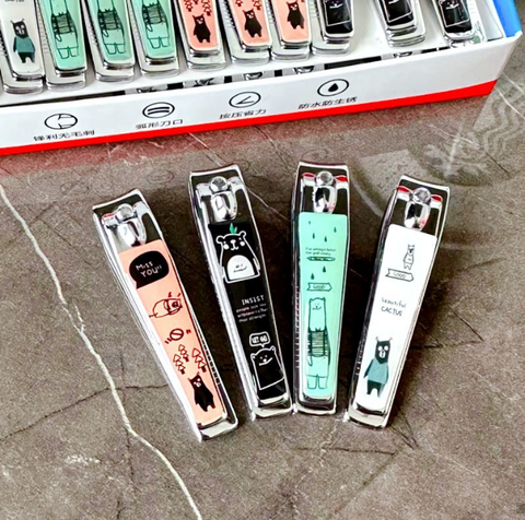 Kềm cắt móng tay họa tiết hoạt hình, cắt móng tay bấm móng tay dễ thương A1343