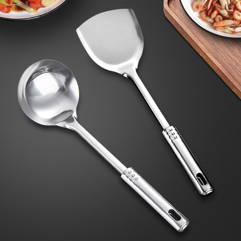 XẺNG CHIÊN XÀO INOX- LỚN T1221