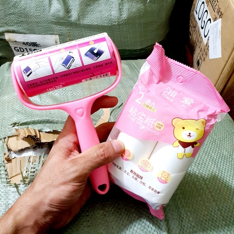 Cây Lăn Bụi Quần Áo 10CM Vệ Sinh Ga Giường Sofa Quần Áo A0422 (Cây lăn)