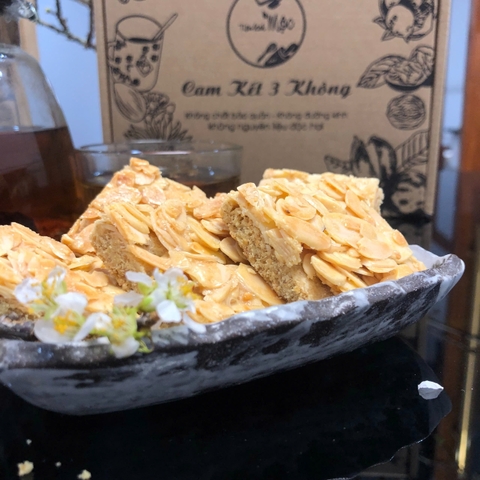 Bánh Ngói Nguyên Cám Hạnh Nhân: Giải Pháp Ăn Vặt Lành Mạnh Cho Người Tiểu Đường Từ Tiệm Bánh Mộc