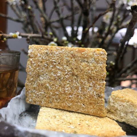 Bánh Dừa Nướng Hạnh Nhân: Ăn Vặt Giòn Rụm, Không Lo Tăng Cân, An Toàn Cho Người Tiểu Đường