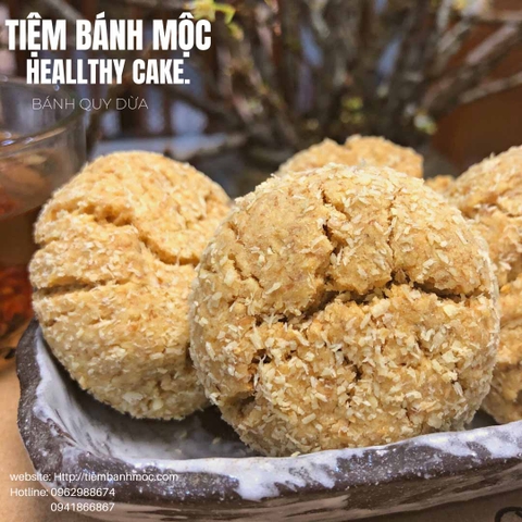 Bánh Quy Dừa Healthy