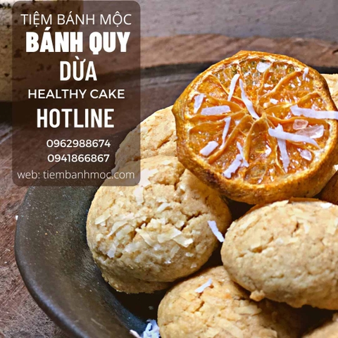 Bánh Quy Dừa Healthy