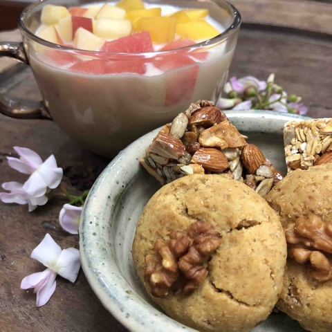 Bánh Quy Óc Chó Nguyên Cám