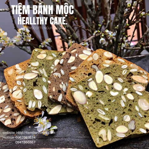 Biscotti Nguyên Cám