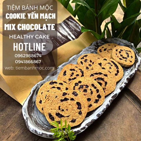 Cookie Yến Mạch Mix Socolachip