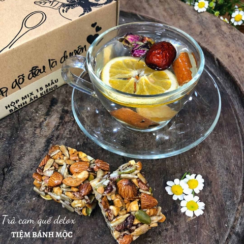 Trà cam quế detox