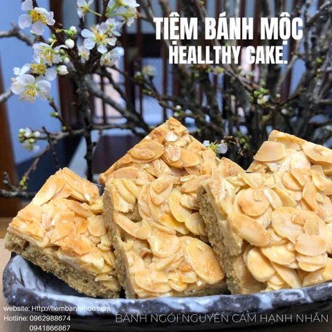 Bánh Ngói Nguyên Cám Hạnh Nhân