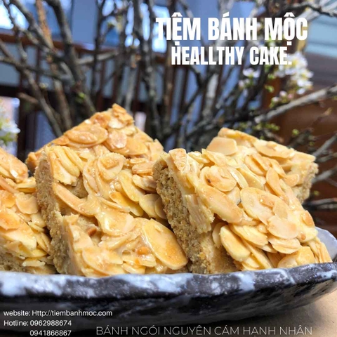 Bánh Ngói Nguyên Cám Hạnh Nhân