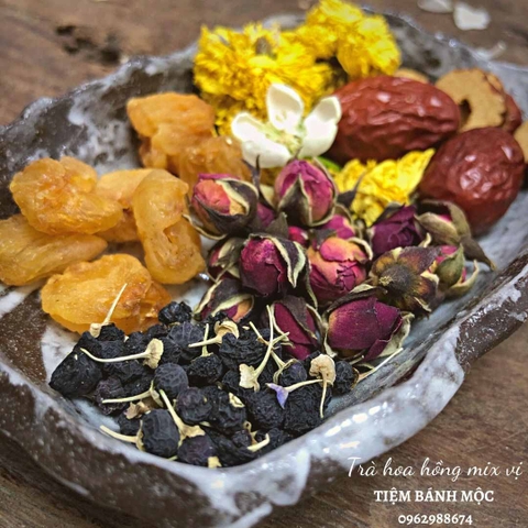 Trà hoa hồng mix vị
