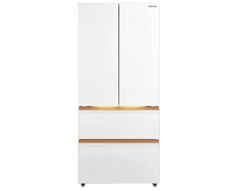 [2024] Tủ lạnh Toshiba Inverter 533 lít Japandi Multi Door GR-RF690WI-PGV(67) mặt kính trắng, giá tốt