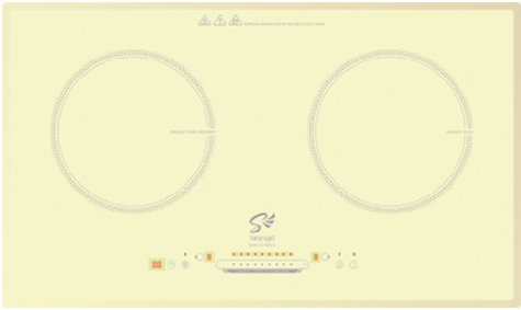 Bếp từ Smaragd 2 vùng nấu SI2-66GLD giá rẻ