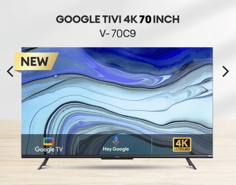 Smart Google TV Coocaa 70 inch 4K 70C9 giá rẻ