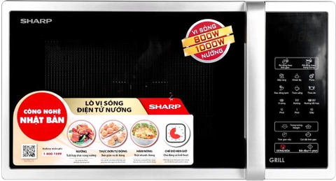 Lò vi sóng Sharp có nướng 23 lít R-G372VN-S giá rẻ chính hãng