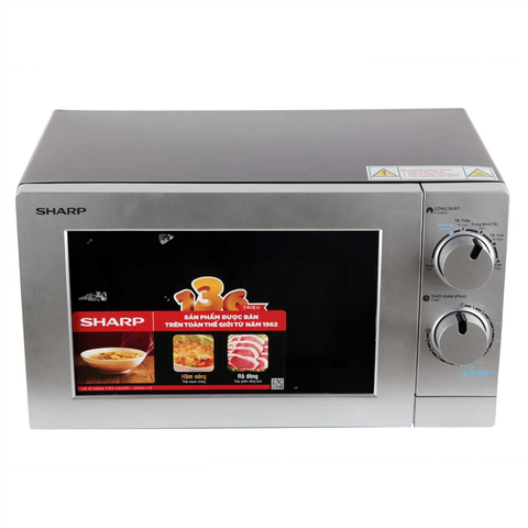 Lò vi sóng Sharp 20 lít bạc đen R-209VN-SK giá rẻ