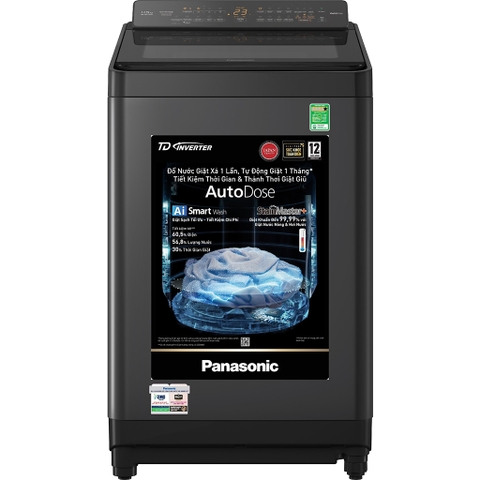 Máy giặt Panasonic lồng đứng inverter 11.5 kg NA-FD115W3BV 2023