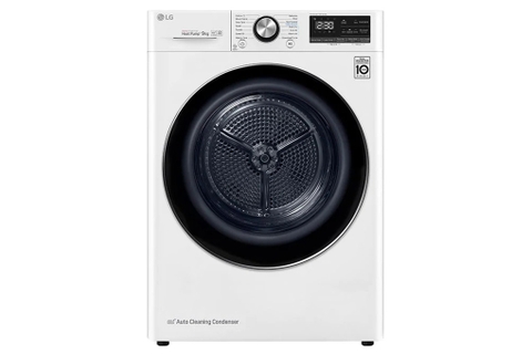 Máy sấy bơm nhiệt LG 9 kg inverter DVHP09W chính hãng giá tốt