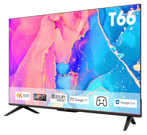 TCL google tivi 50T66 50 inch 4K HDR model 2022 mới nhất