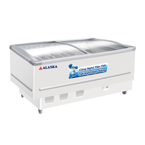 Tủ đông kính cong Alaska 400 lít KN 400 giá tốt