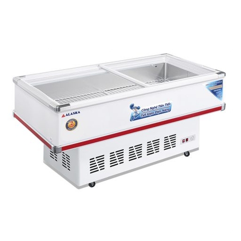 Tủ đông kính phẳng Alaska dung tích 220 lít SD-4SC giá rẻ