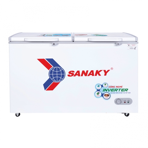 Tủ đông dàn đồng Sanaky 410 lít inverter VH-5699HY3 giá rẻ