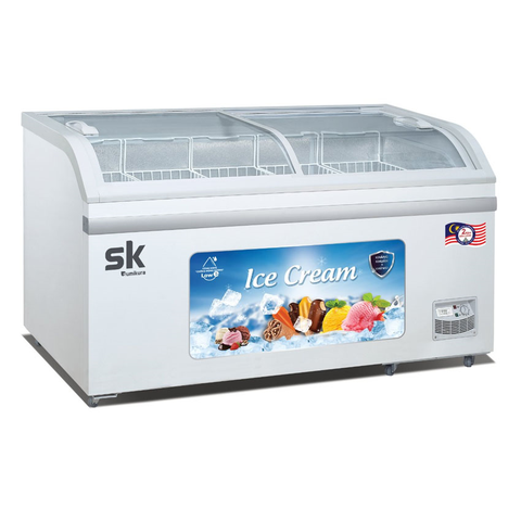 Tủ kem kính lùa Sumikura 500 lít dàn đồng SKFS-500C.FS