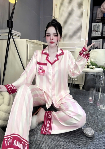 Đồ bộ tay dài lụa latin