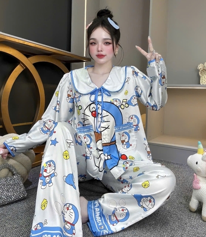 Đồ bộ tay dài lụa latin