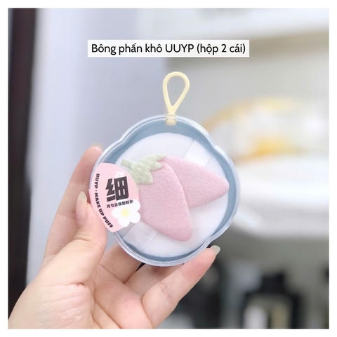 Set Bông Phấn Phủ Khô UUYP (hộp 2 cái)