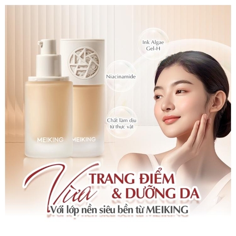 Kem Nền Meiking Be Soft Foundation 30ml