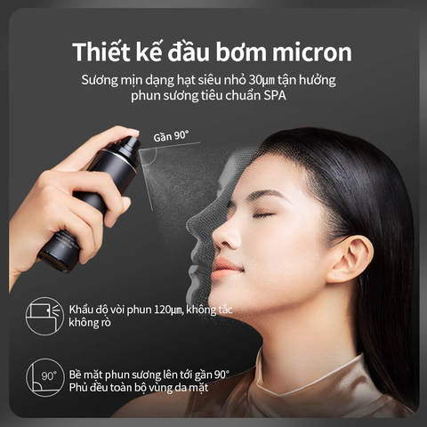 PRAMY. Xịt khóa makeup đen 100ml
