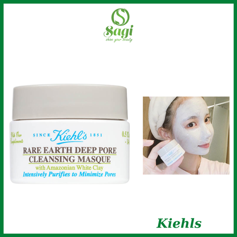Mặt nạ Kiehls Rare earth deep pore 14ml MẪU MỚI