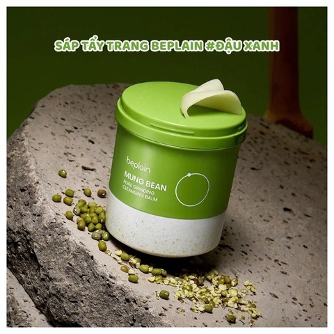 Sáp Tẩy Trang Đậu Xanh Beplain Mung Bean Pore Grinding Cleansing Balm 100ml