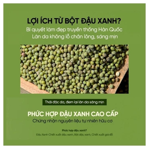 Sáp Tẩy Trang Đậu Xanh Beplain Mung Bean Pore Grinding Cleansing Balm 100ml