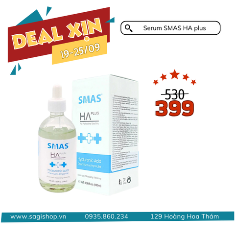 Serum SMAS Hyaluronic Acid Premium Ampoule 100mL