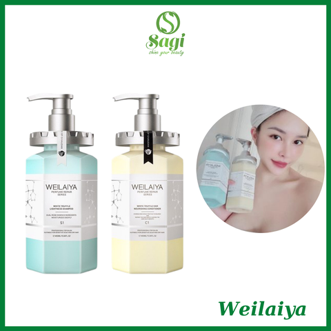 SET Gội Xả Weilaiya Nấm Truffle 450ml