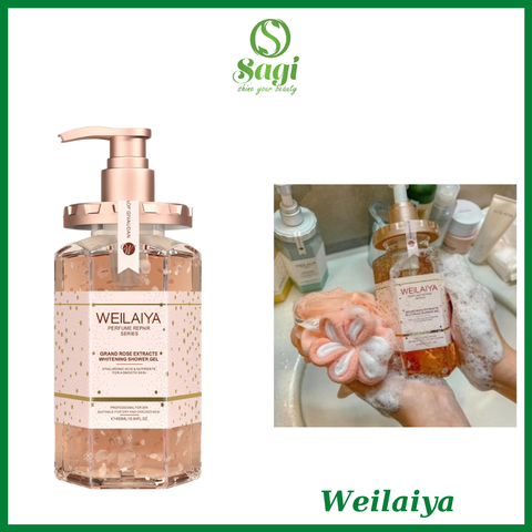 Sữa Tắm Weilaiya Hoa Hồng 450ml